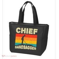 Chief Sandbagger Gag Golf Tote Bag thumb 3