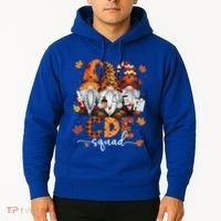 Cde Squad Gnome Nurse Leopard Thanksgiving Stethoscope Meaningful Gift Hoodie thumb 2