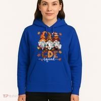 Cde Squad Gnome Nurse Leopard Thanksgiving Stethoscope Meaningful Gift Hoodie thumb 5