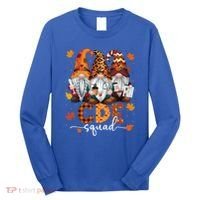 Cde Squad Gnome Nurse Leopard Thanksgiving Stethoscope Meaningful Gift Long Sleeve Shirt thumb 0