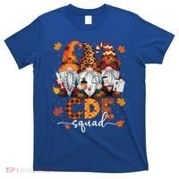 Cde Squad Gnome Nurse Leopard Thanksgiving Stethoscope Meaningful Gift T-Shirt thumb 0