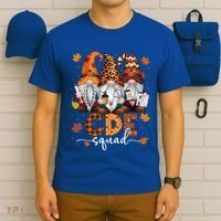 Cde Squad Gnome Nurse Leopard Thanksgiving Stethoscope Meaningful Gift T-Shirt thumb 6