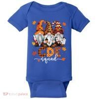 Cde Squad Gnome Nurse Leopard Thanksgiving Stethoscope Meaningful Gift Baby Bodysuit thumb 0