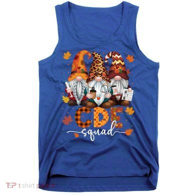 Cde Squad Gnome Nurse Leopard Thanksgiving Stethoscope Meaningful Gift Tank Top