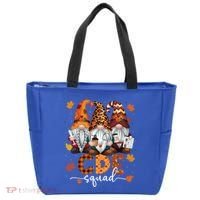 Cde Squad Gnome Nurse Leopard Thanksgiving Stethoscope Meaningful Gift Tote Bag thumb 0
