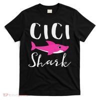 Cici Shark Grandma Grandmother Shark T-Shirt thumb 0