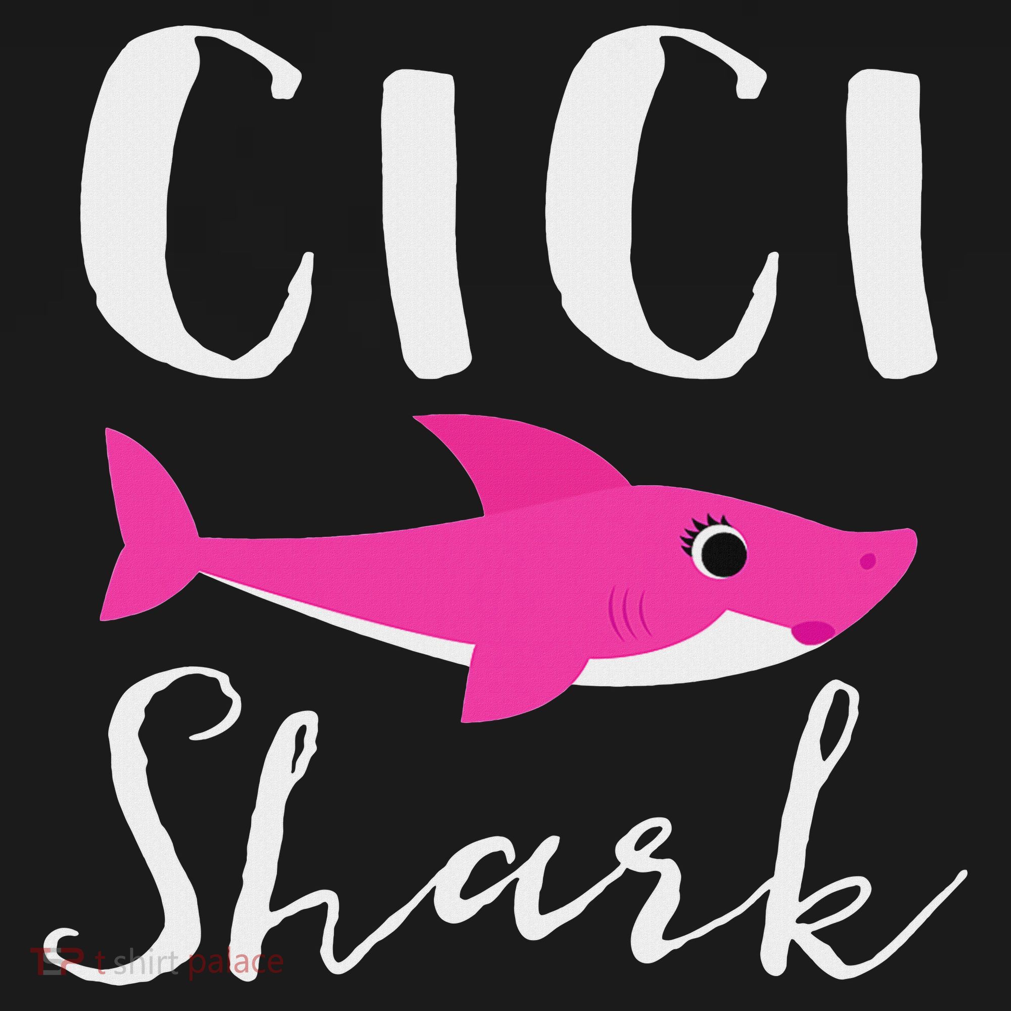 Cici Shark Grandma Grandmother Shark Women's Hoodie