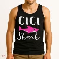 Cici Shark Grandma Grandmother Shark Tank Top thumb 3