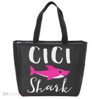 Cici Shark Grandma Grandmother Shark Tote Bag thumb 0