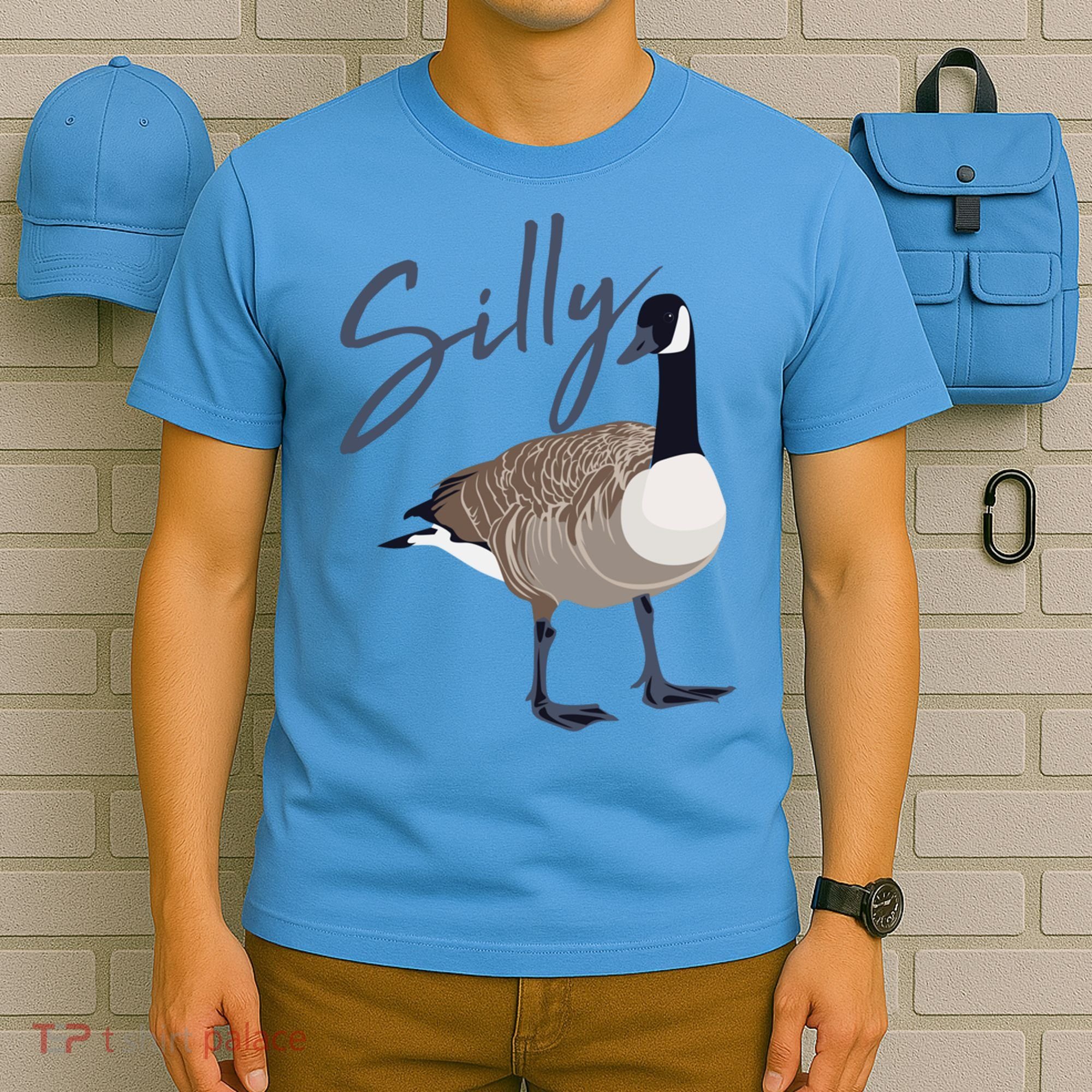 Canadian Silly Goose Funny Cute Bird Hunter Gift Animal Great Gift T-Shirt