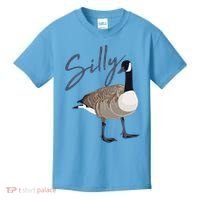 Canadian Silly Goose Funny Cute Bird Hunter Gift Animal Great Gift Kids T-Shirt thumb 0
