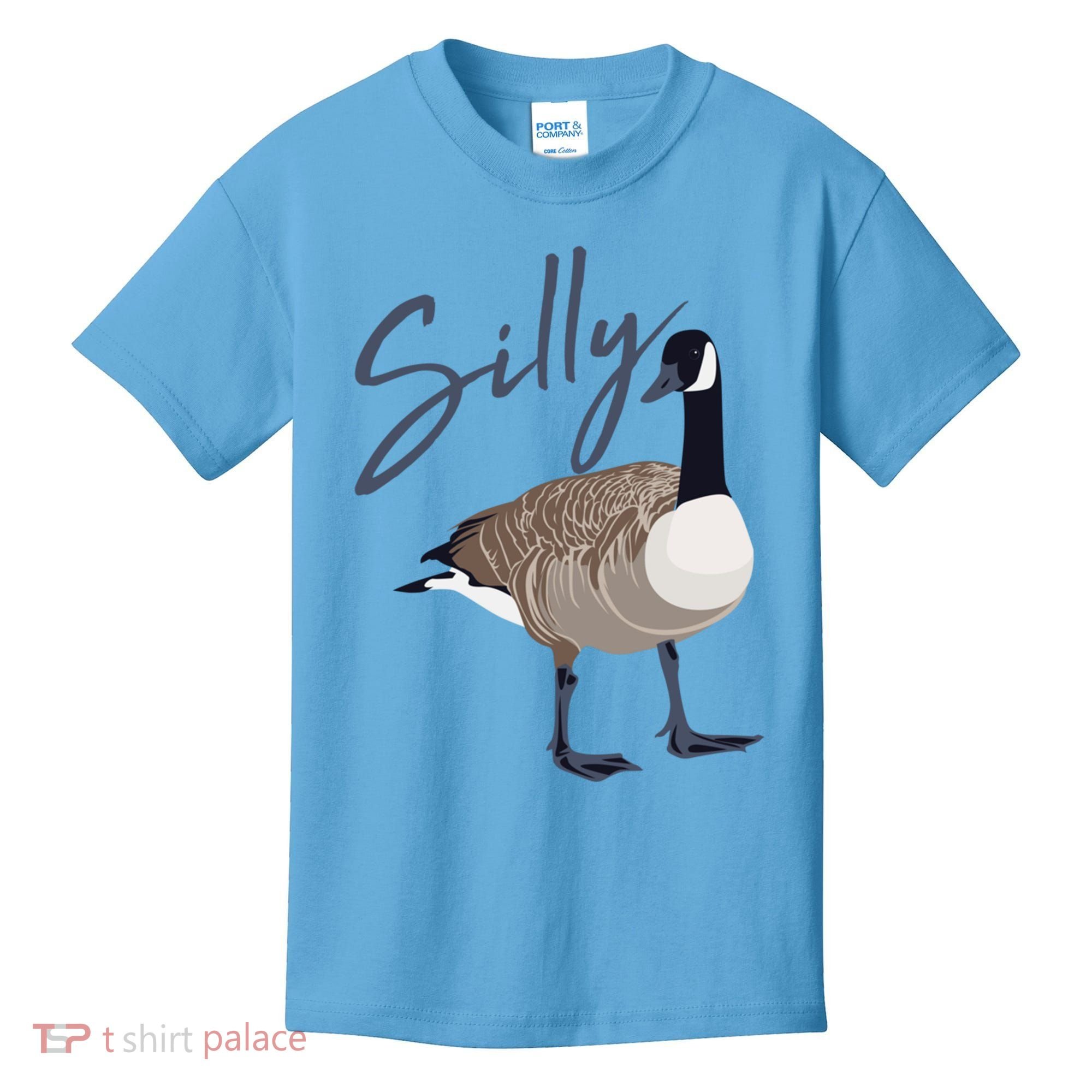Canadian Silly Goose Funny Cute Bird Hunter Gift Animal Great Gift Kids T-Shirt