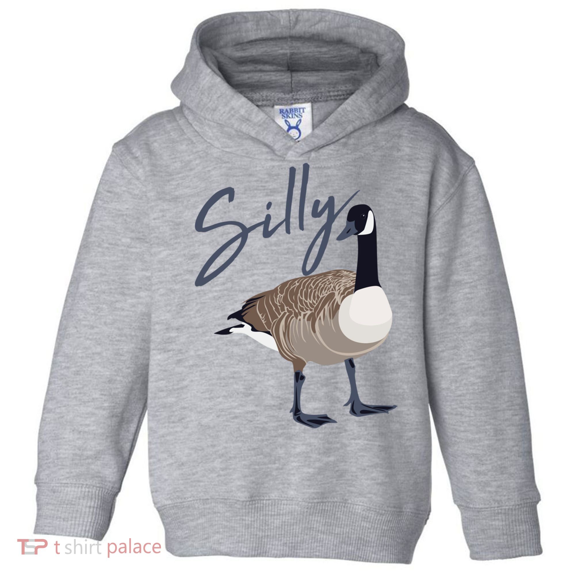 Canadian Silly Goose Funny Cute Bird Hunter Gift Animal Great Gift Toddler Hoodie