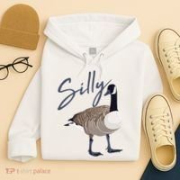 Canadian Silly Goose Funny Cute Bird Hunter Gift Animal Great Gift Hoodie thumb 4