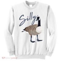 Canadian Silly Goose Funny Cute Bird Hunter Gift Animal Great Gift Sweatshirt thumb 0