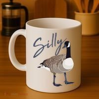 Canadian Silly Goose Funny Cute Bird Hunter Gift Animal Great Gift Coffee Mug thumb 4