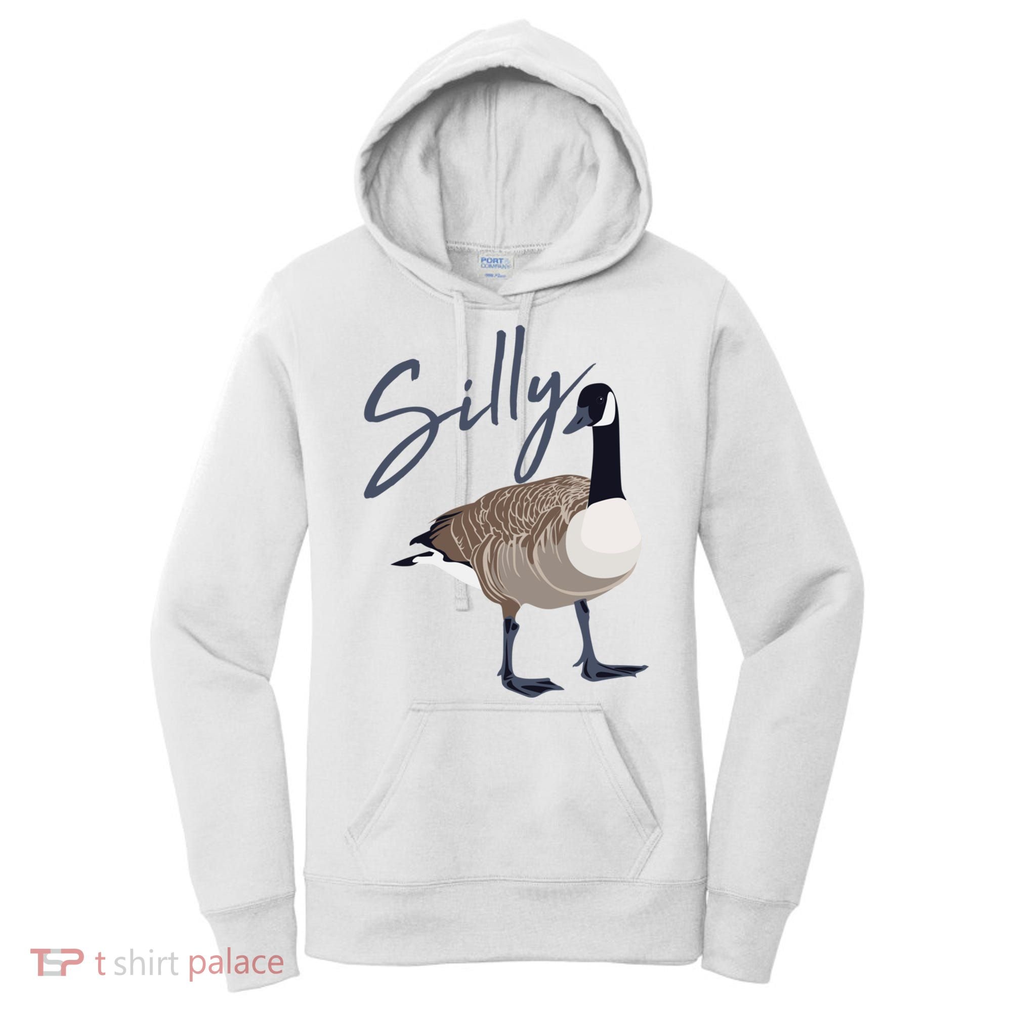 Canadian Silly Goose Funny Cute Bird Hunter Gift Animal Great Gift Women's Hoodie