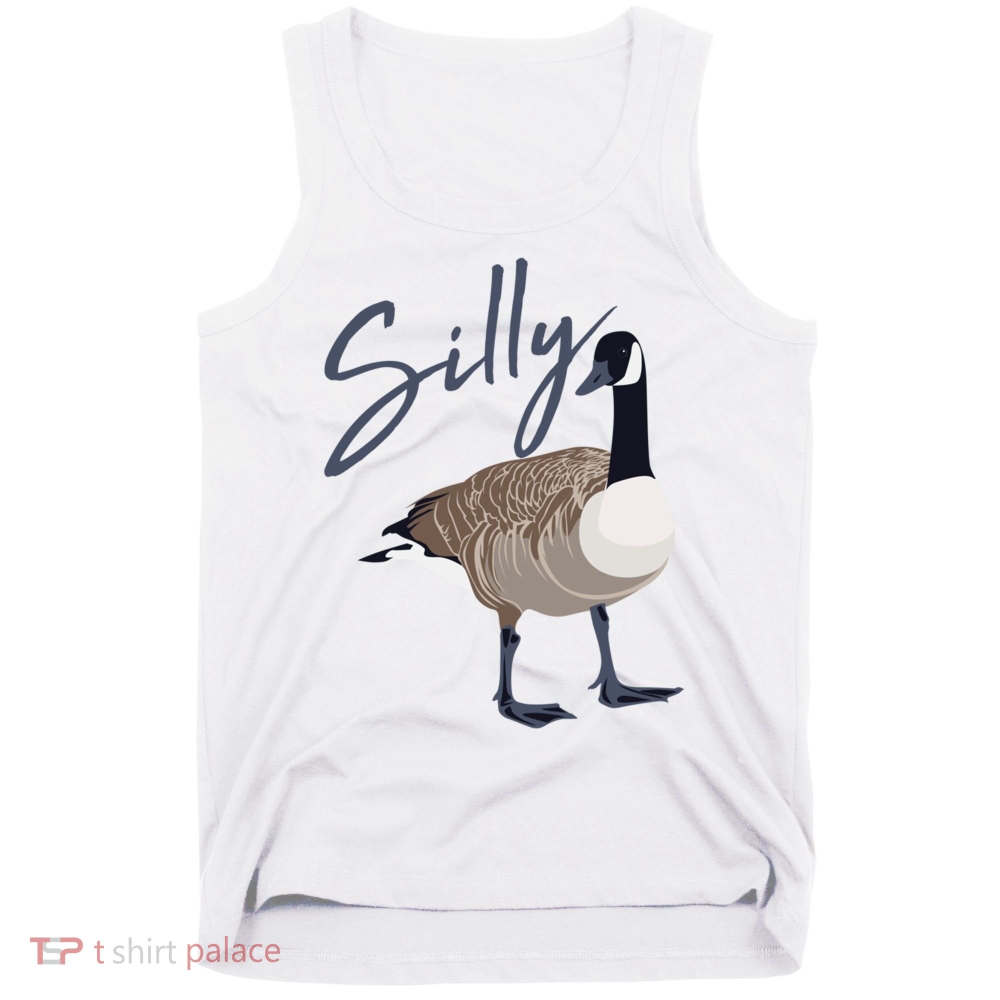 Canadian Silly Goose Funny Cute Bird Hunter Gift Animal Great Gift Tank Top