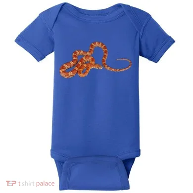 Corn Snake Gift Snake Gift Baby Bodysuit
