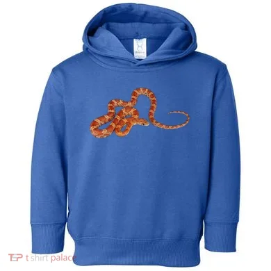 Corn Snake Gift Snake Gift Toddler Hoodie