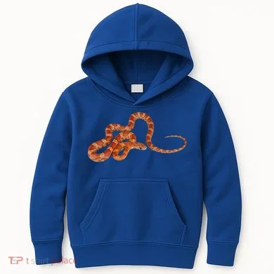 Corn Snake Gift Snake Gift Kids Hoodie