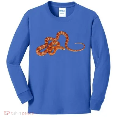 Corn Snake Gift Snake Gift Kids Long Sleeve Shirt