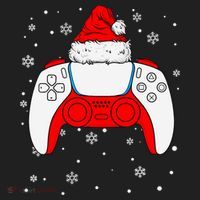 Christmas Santa Gamer Controller Boys Teens Gaming Xmas Tumbler thumb 3