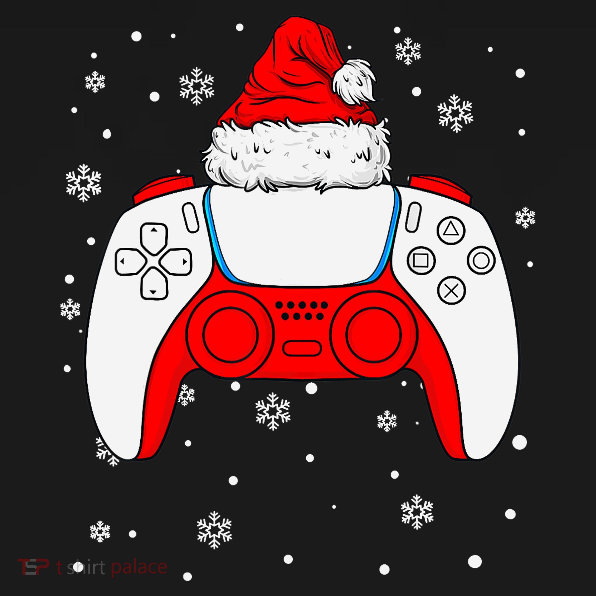 Christmas Santa Gamer Controller Boys Teens Gaming Xmas Ornament