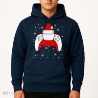 Christmas Santa Gamer Controller Boys Teens Gaming Xmas Hoodie thumb 2