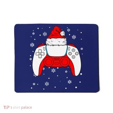 Christmas Santa Gamer Controller Boys Teens Gaming Xmas Mousepad