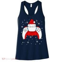Christmas Santa Gamer Controller Boys Teens Gaming Xmas Women's Tank Top thumb 0