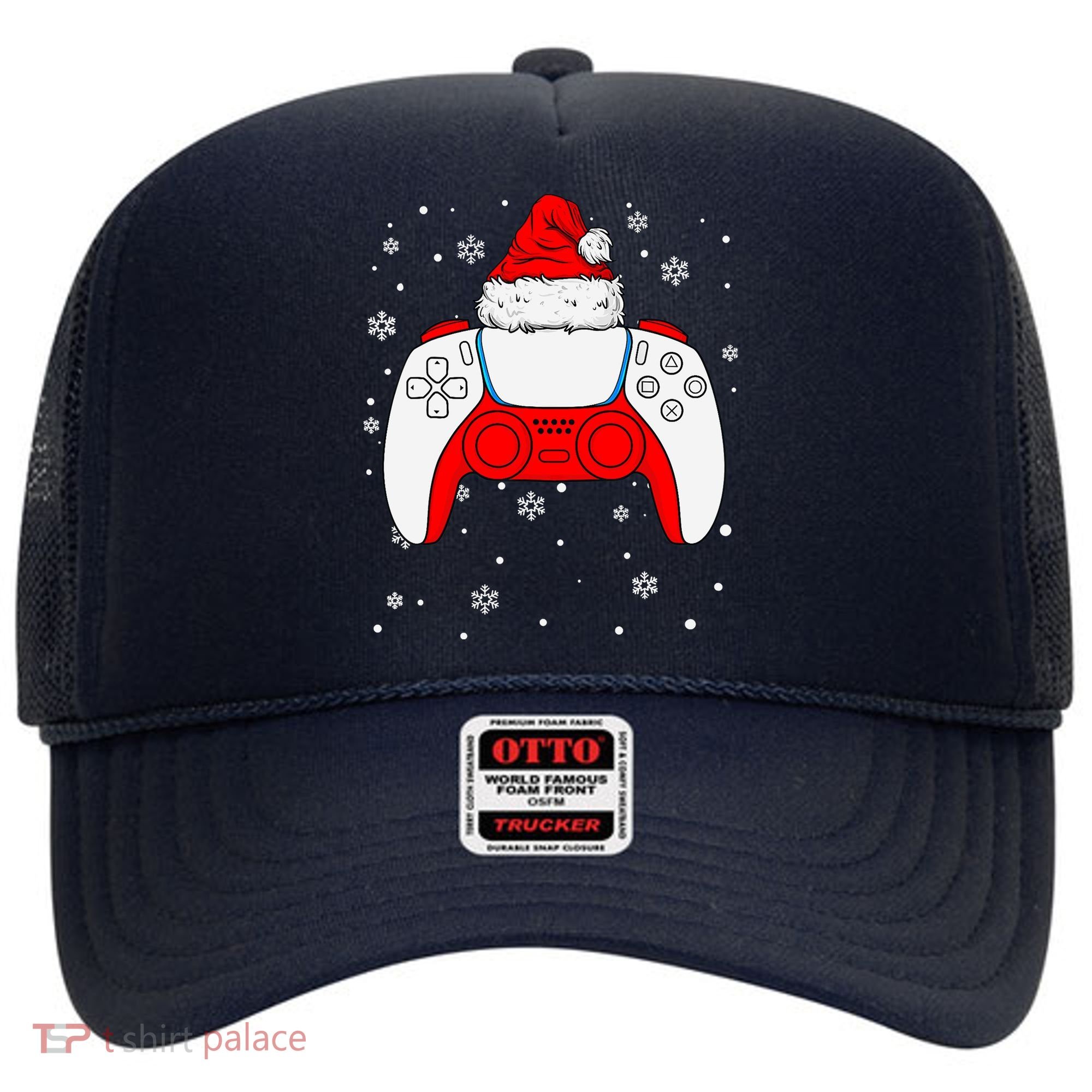 Christmas Santa Gamer Controller Boys Teens Gaming Xmas Hat