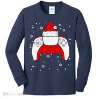 Christmas Santa Gamer Controller Boys Teens Gaming Xmas Kids Long Sleeve Shirt thumb 0