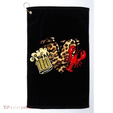 Crawfish Season Gift Golf Towel