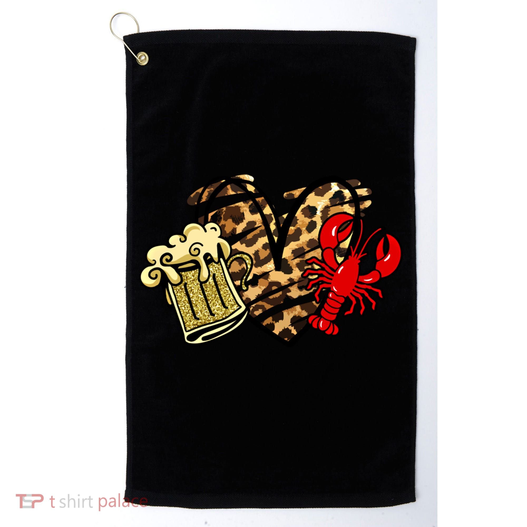 Crawfish Season Gift Golf Towel