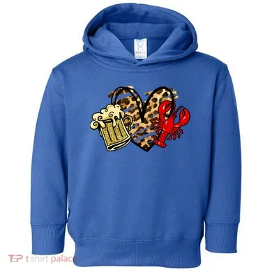 Crawfish Season Gift Toddler Hoodie