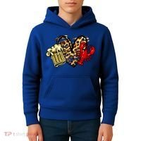Crawfish Season Gift Kids Hoodie thumb 4