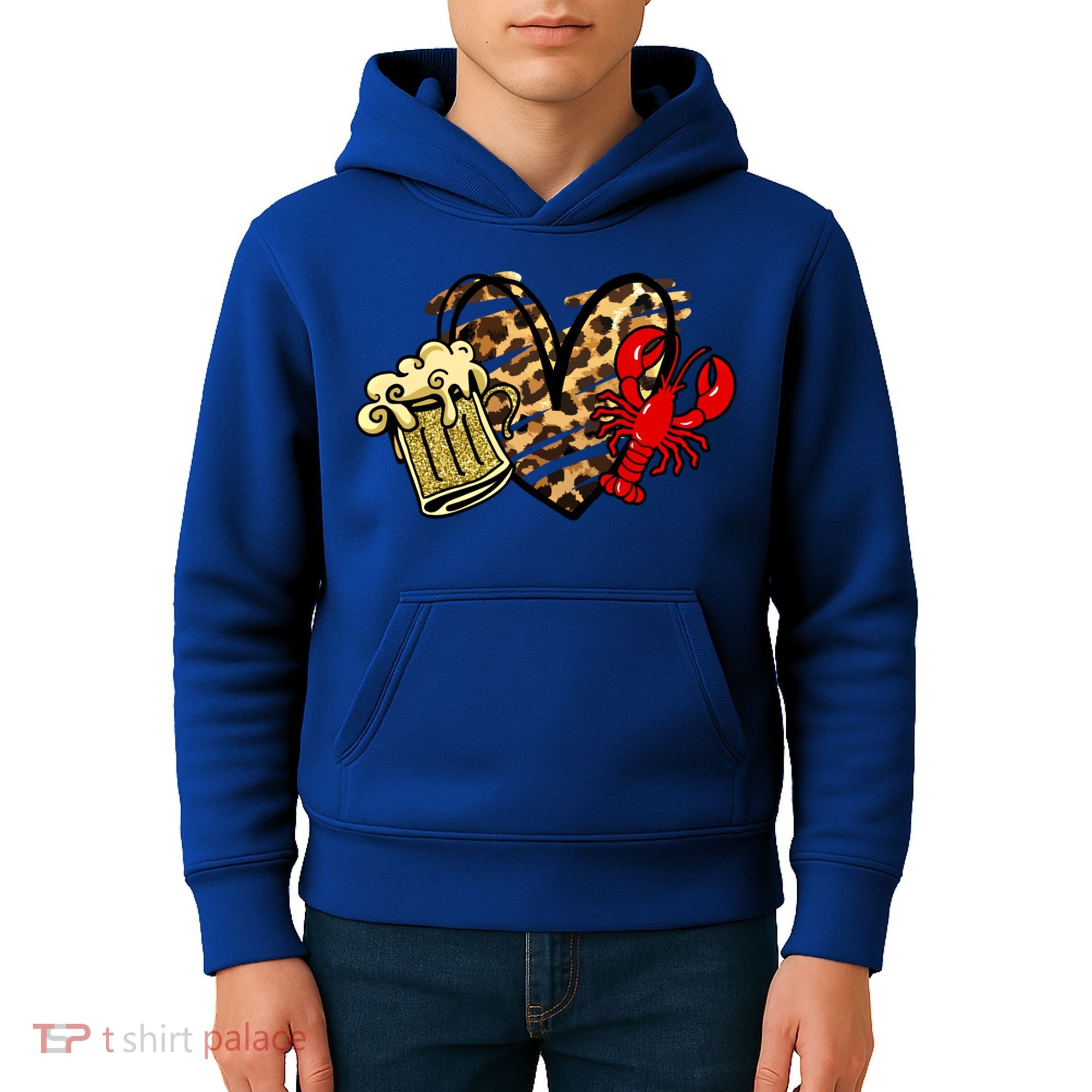 Crawfish Season Gift Kids Hoodie