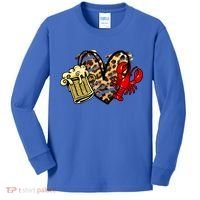 Crawfish Season Gift Kids Long Sleeve Shirt thumb 0
