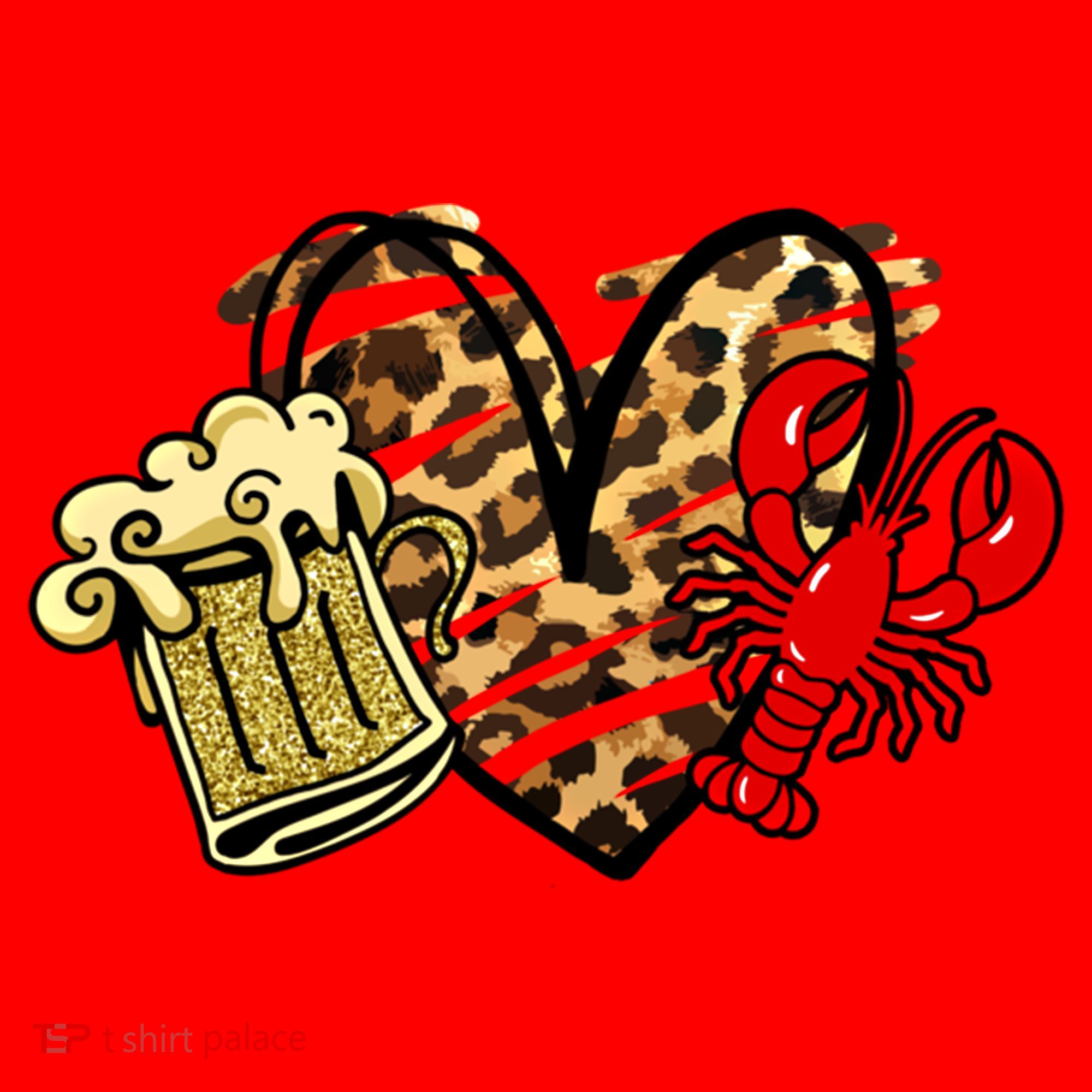Crawfish Season Gift Santa Hat