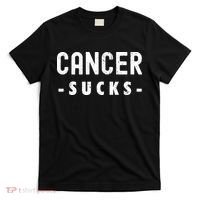 Cancer Sucks Gift Hooded Cancer Gift T-Shirt thumb 0