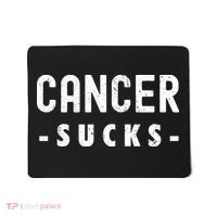 Cancer Sucks Gift Hooded Cancer Gift Mousepad thumb 0