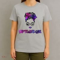 Cute September Girl T-Shirt thumb 4