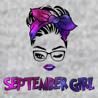 Cute September Girl Toddler T-Shirt thumb 2