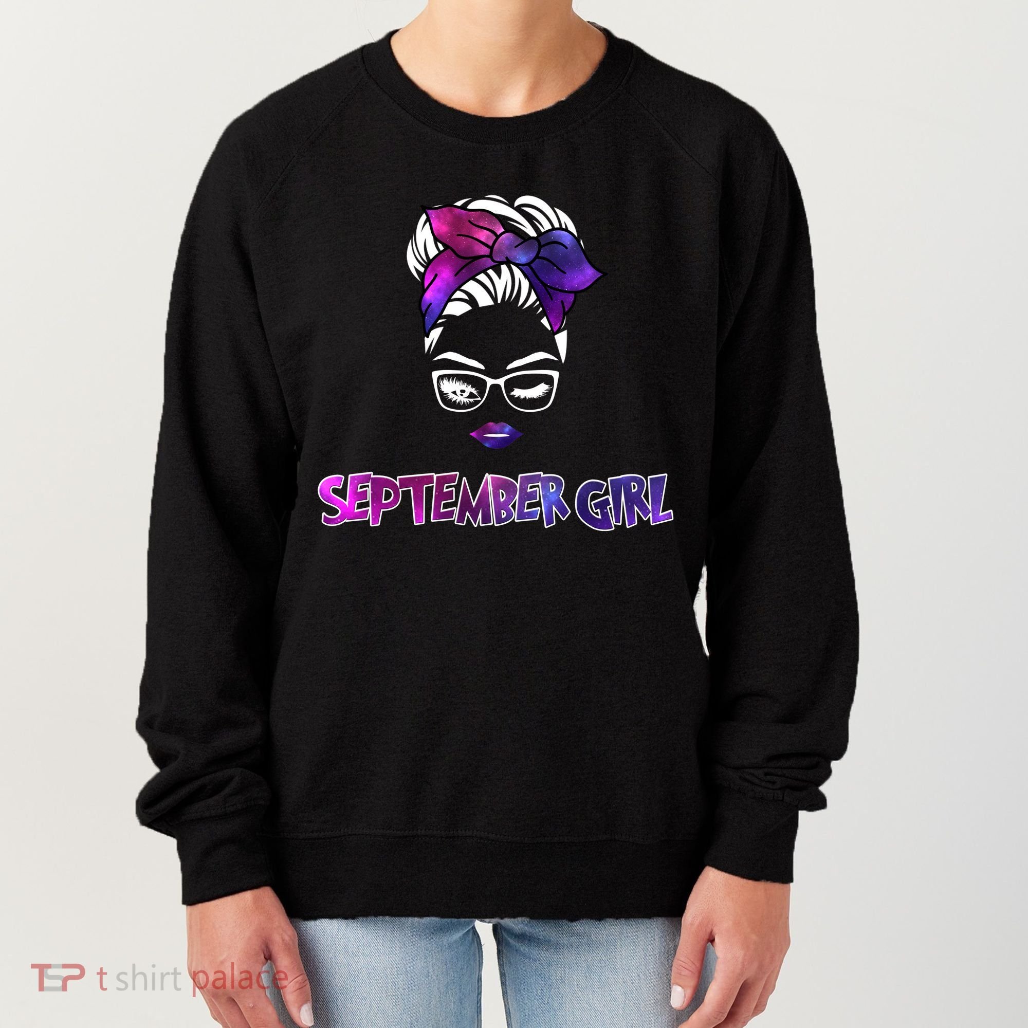 Cute September Girl Women's Sweatshirt