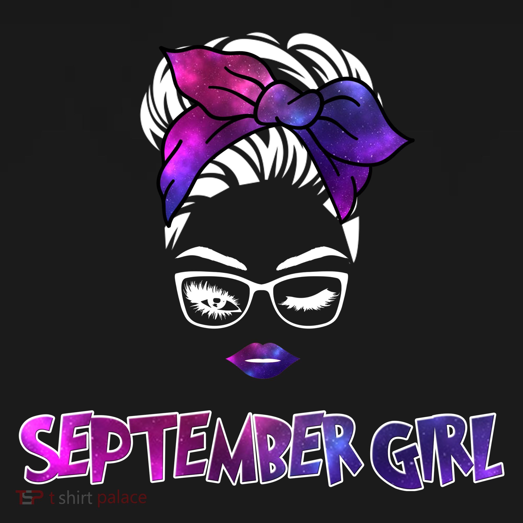Cute September Girl Backpack