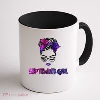 Cute September Girl Coffee Mug thumb 1