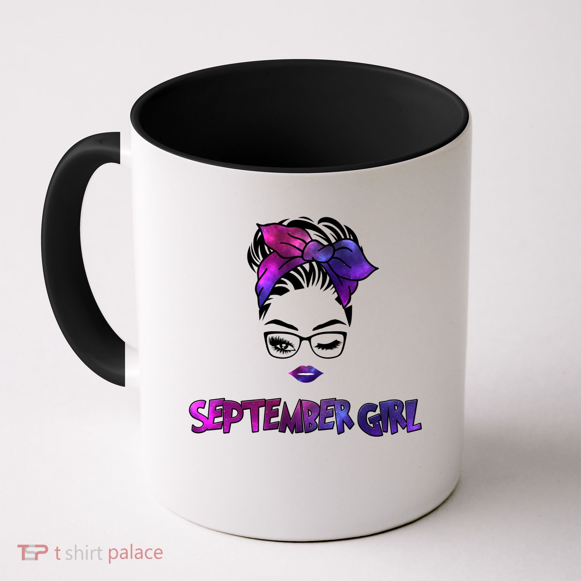 Cute September Girl Coffee Mug