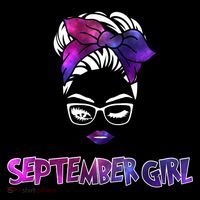 Cute September Girl Ornament thumb 1
