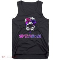 Cute September Girl Tank Top thumb 0